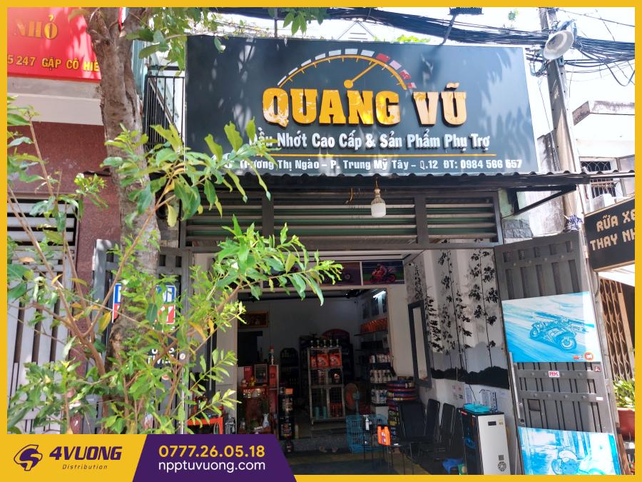 Dầu nhớt nhập khẩu Tứ Vương - Quang Vũ - Gulf