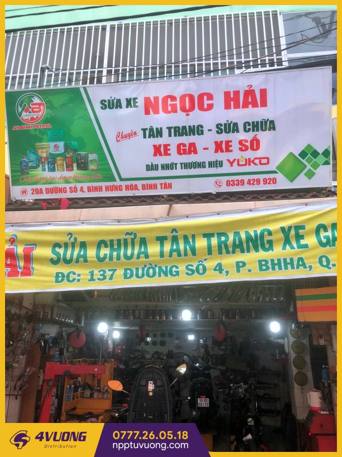 Dầu nhớt nhập khẩu Tư Vương - Sx Ngọc Hải