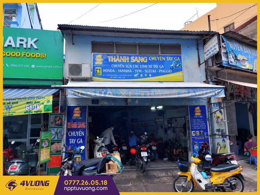 Dầu nhớt nhập khẩu Tứ Vương - Sx Thành Sang