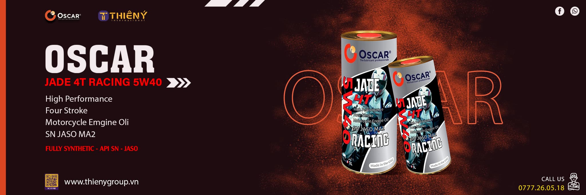 banner oscar racing