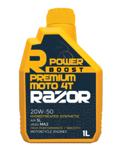 Dầu nhớt Razor Premium Moto 4T 20W50