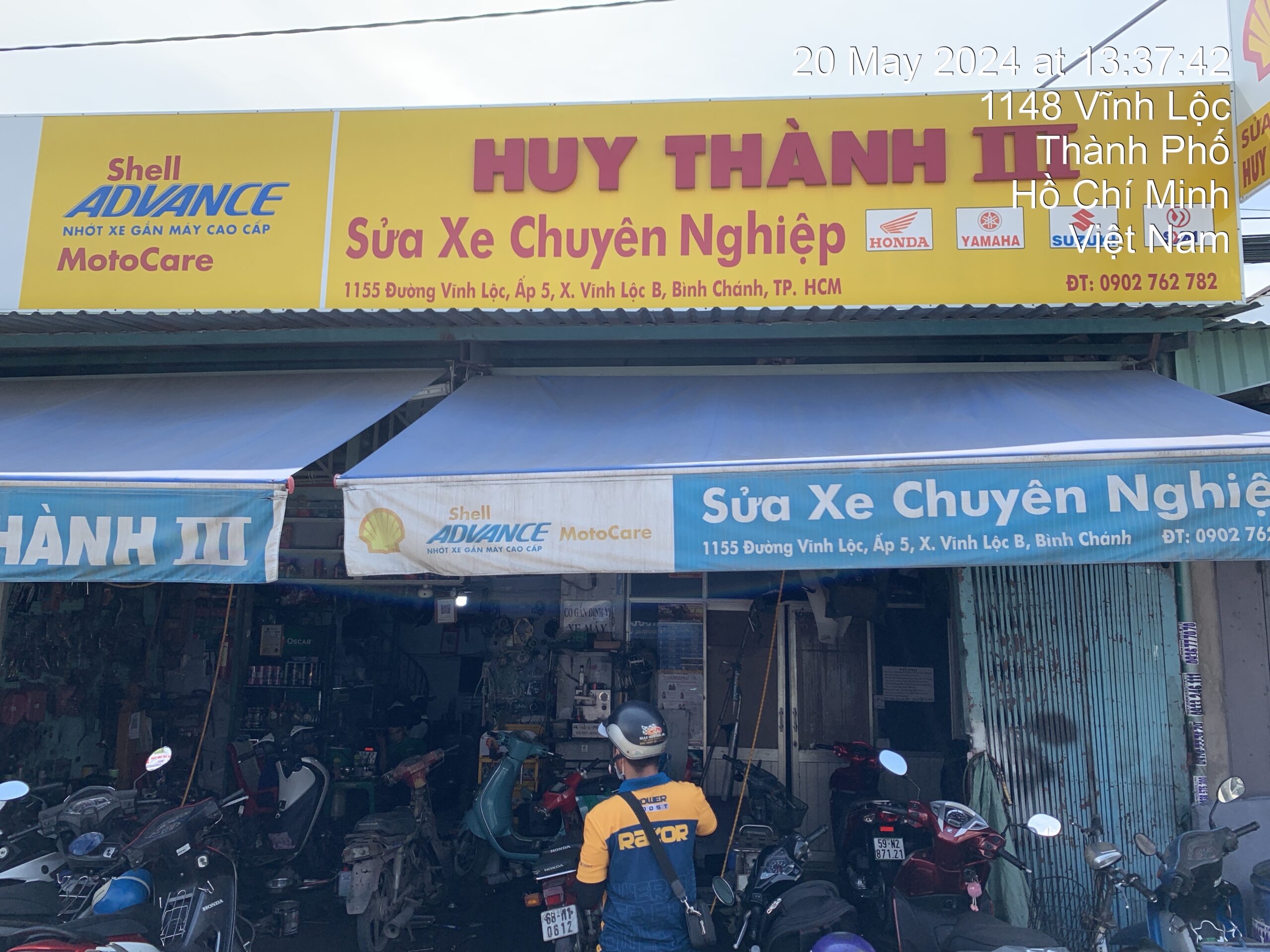 Sửa xe Huy Thành III - Thiên Ý Group - Dầu Nhớt Razor, Oscar, Gulf Western