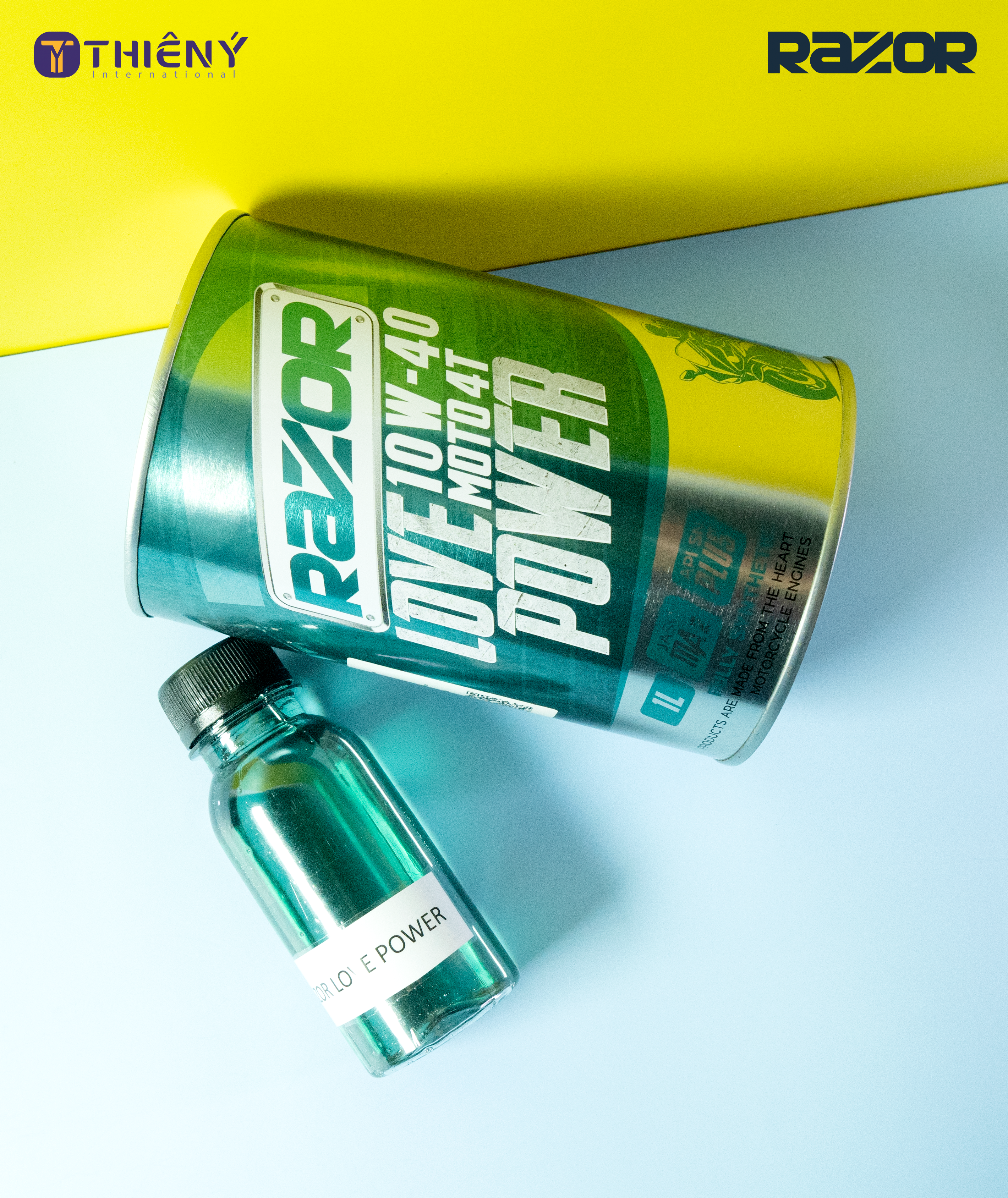 Dầu nhớt Razor Love Power Moto 4T