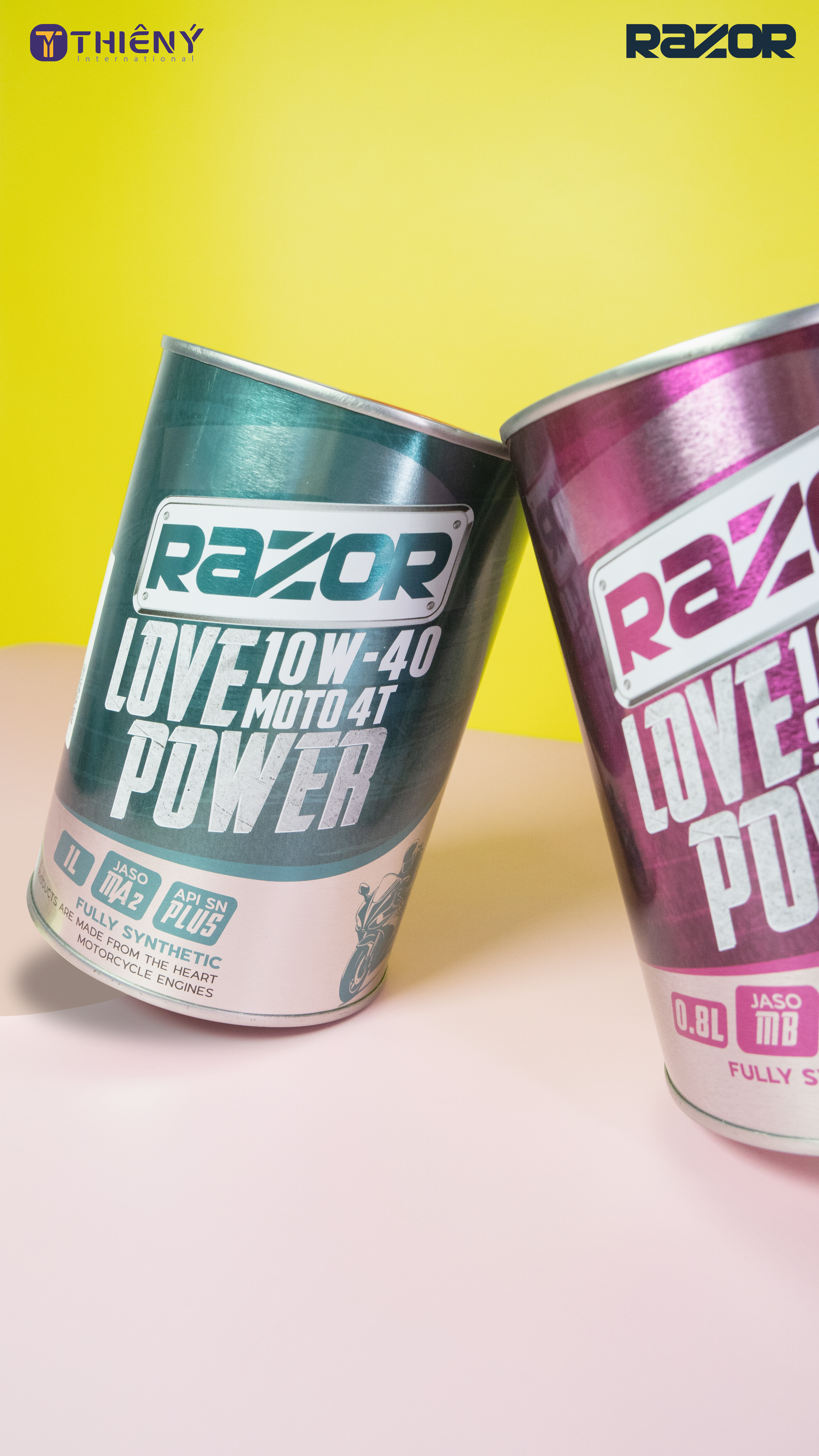 Dầu nhớt Razor Love Power Moto 4T