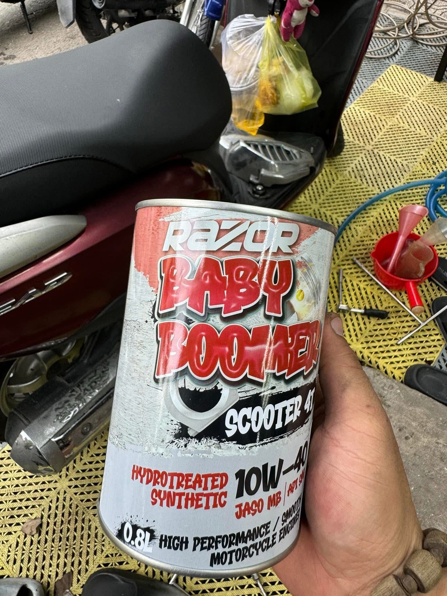 Dầu Nhớt Razor Baby Boomer Scooter 4T