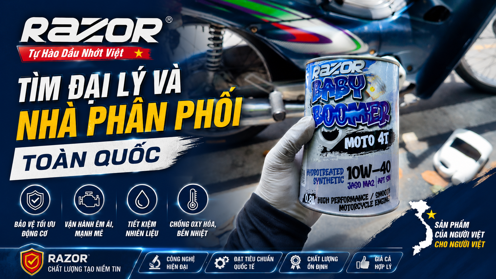 Dầu nhớt Razor - Poster