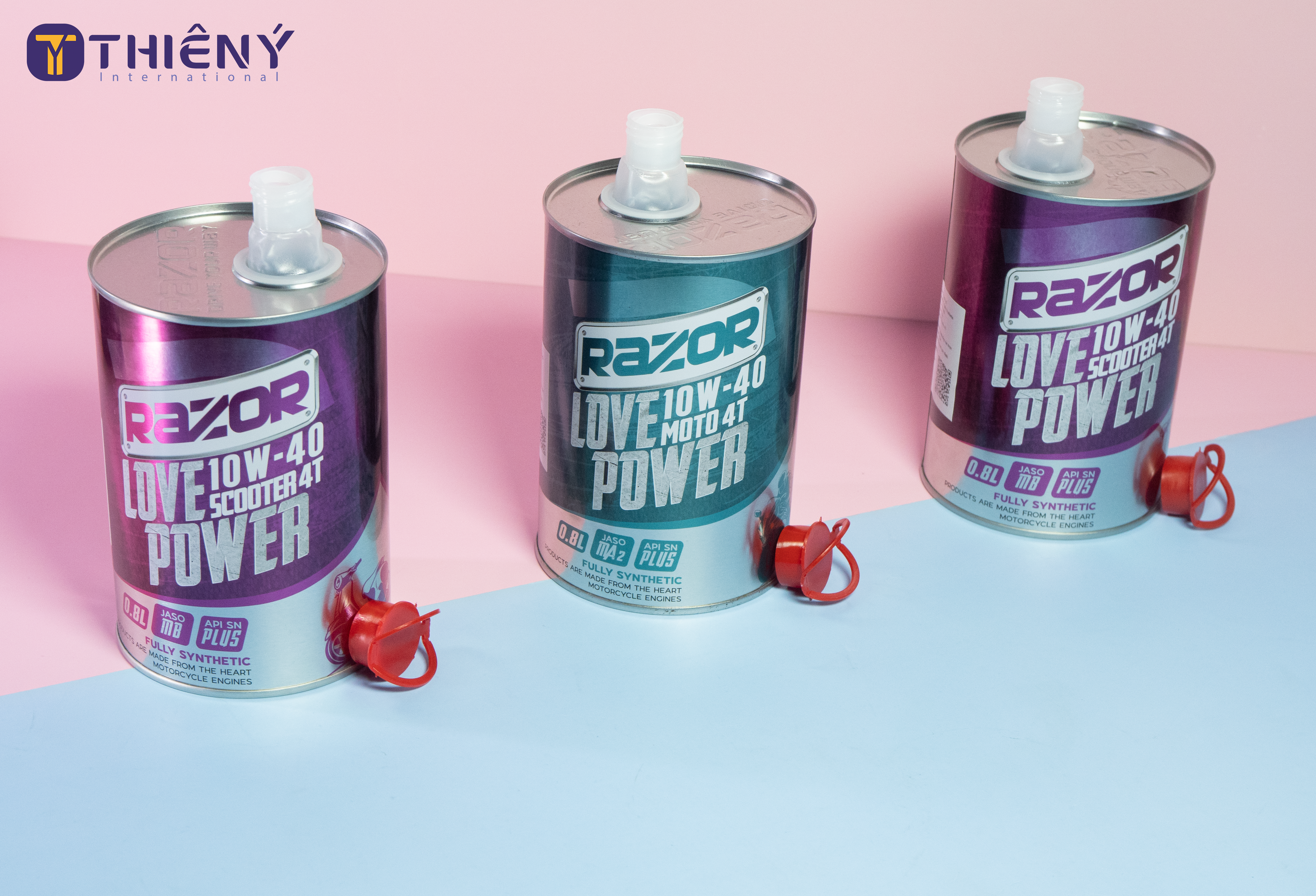 Dầu nhớt Razor Love Power Moto và Scooter 4T