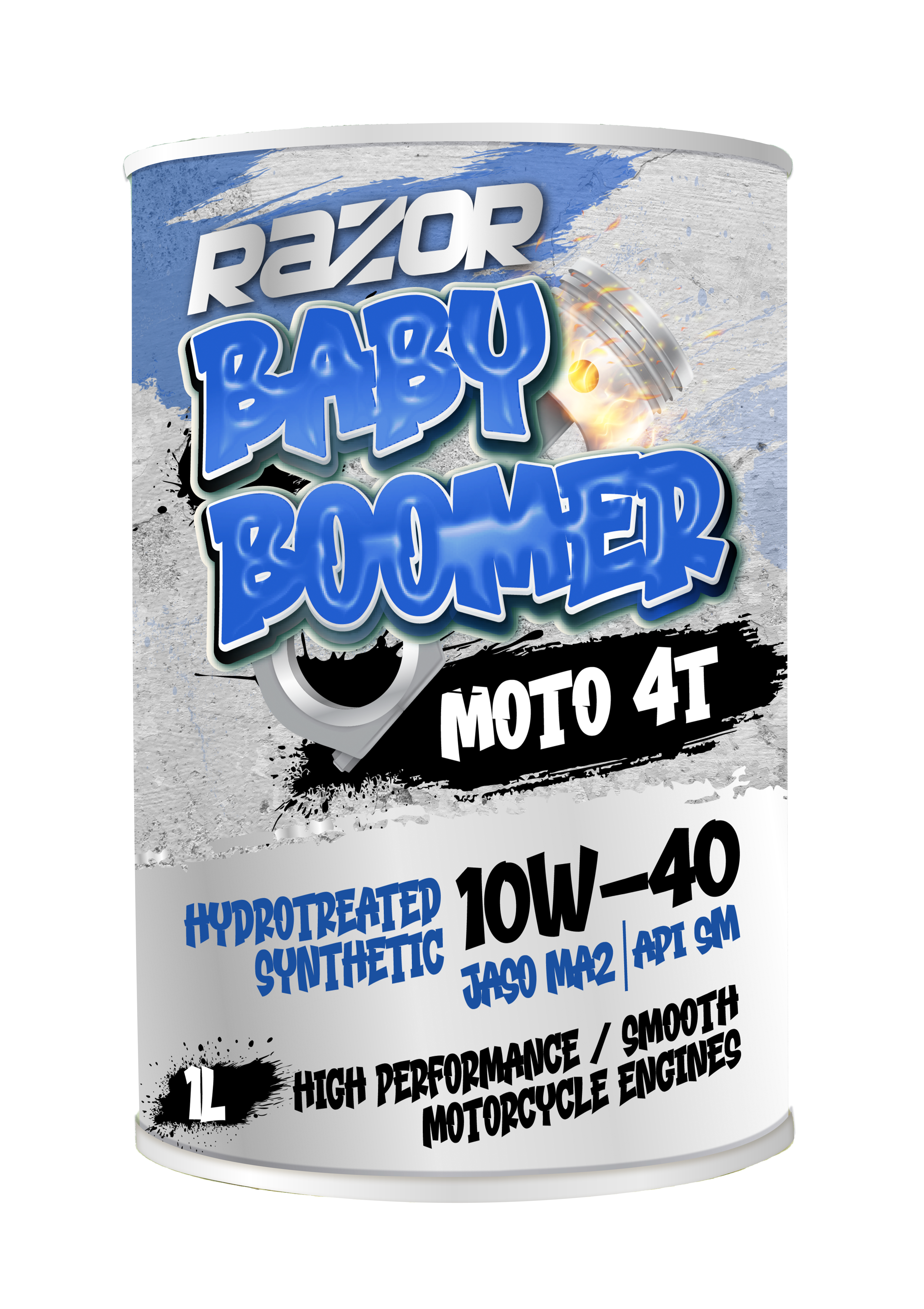 Dầu Nhớt Razor Baby Boomer Moto 4T