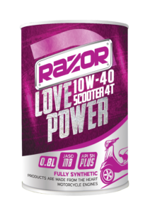 Dầu nhớt Razor Love Power Scooter 4T dành cho xe tay ga