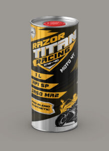 Dầu nhớt Razor Titan Racing Moto 4T dành cho xe số, xe côn tay và xe PKL